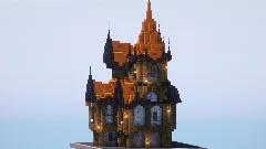 Orange Fantasy House 1-4 — Minecraft Build by LeonisBuilds (3)