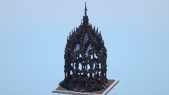 Gothic Bandstand — Minecraft Build by LeonisBuilds (2)
