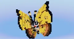 Vivillon Sandstorm from Pokemon — Minecraft Build by LeonisBuilds (2)