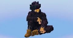 Megumi Fushiguro from Jujutsu Kaizen — Minecraft Build by LeonisBuilds (1)