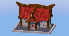Mangrove Red Medieval House 4 — Minecraft Build by LeonisBuilds (1)