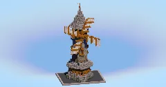 Stone Medieval Windmill — Minecraft Build by LeonisBuilds (1)
