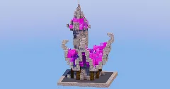 Magenta Medieval Fantasy House 2 — Minecraft Build by LeonisBuilds (1)