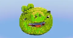 Minion Pig from Angry Birds — Minecraft Build by LeonisBuilds (2)