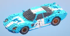 Ford GT40 — Minecraft Build by LeonisBuilds (2)