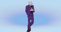 Satoru Gojo — Minecraft Build by LeonisBuilds (2)