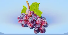 Red Grapes — Minecraft Build by LeonisBuilds (1)