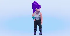 Leela from Futurama — Minecraft Build by LeonisBuilds (2)