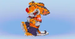 Benjamin Stilton from Geronimo Stilton — Minecraft Build by LeonisBuilds (2)