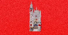 Clock Tower Townhall — Minecraft Build by ImpossibleBuilds (2)