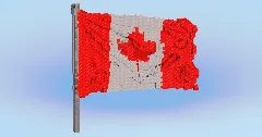 Canada Flag — Minecraft Build by LeonisBuilds (1)