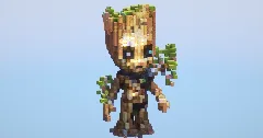 Groot‎ — Minecraft Build by LeonisBuilds (2)