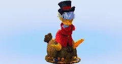 Scrooge McDuck — Minecraft Build by LeonisBuilds (2)