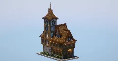 Medieval Town Hall — Minecraft Build by LeonisBuilds (3)