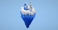 Flying Ice Island — Minecraft Build by LeonisBuilds (1)