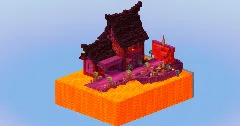 Nether House on a Dock — Minecraft Build by LeonisBuilds (2)