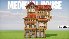 🏡Medieval House🏡 — Minecraft Build by claraneto (1)