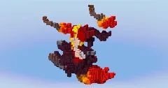 Mega Delphox from Pokemon — Minecraft Build by LeonisBuilds (2)