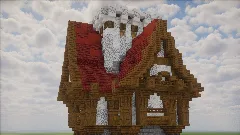 Medieval House — Minecraft Build by claraneto (5)