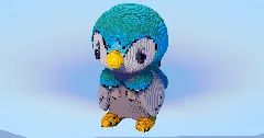 Piplup — Minecraft Build by LeonisBuilds (1)