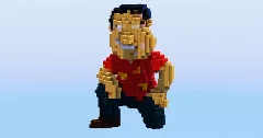 Glenn Quagmire from Family Guy — Minecraft Build by LeonisBuilds (1)