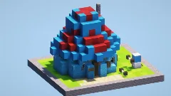 Hefty Smurf House — Minecraft Build by LeonisBuilds (2)