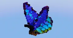 Butterfly Animal — Minecraft Build by LeonisBuilds (1)