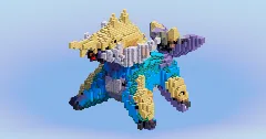 Samurott from Pokemon — Minecraft Build by LeonisBuilds (2)