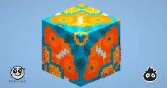 Orange Glazed Terracotta (Collab) — Minecraft Build by LeonisBuilds (1)