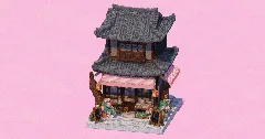 Sakura Tea Shop — Minecraft Build by EasternRealms (2)