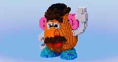 Mr Potato Head from Disney Toy Story — Minecraft Build by LeonisBuilds (2)
