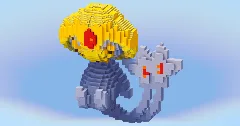 Uxie from Pokemon — Minecraft Build by LeonisBuilds (1)