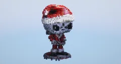 Christmas Jack Skeletron Small — Minecraft Build by LeonisBuilds (2)