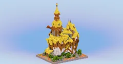 Fantasy mansion — Minecraft Build by LeonisBuilds (4)