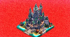 Island Castle — Minecraft Build by ImpossibleBuilds (1)