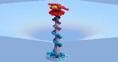 Inteleon Gigantamax — Minecraft Build by LeonisBuilds (1)