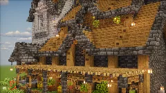 Medieval House - The Grand Medieval Manor — Minecraft Build by claraneto (8)