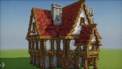 Medieval House — Minecraft Build by claraneto (5)