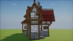 Medieval House — Minecraft Build by claraneto (4)