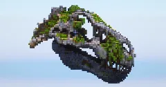 Dinosaur Skull — Minecraft Build by LeonisBuilds (1)