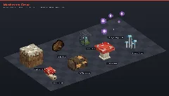 Mushroom Grove Asset Download [Java + Bedrock + Blockbench] — Minecraft Resource Pack by ScorpionTeam (1)