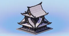 Pale Oak Japanese Temple — Minecraft Build by LeonisBuilds (2)