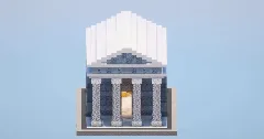 Roman Temple of Mercury — Minecraft Build by LeonisBuilds (1)