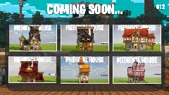 Pack 43 Medieval Houses — Minecraft Build by claraneto (6)