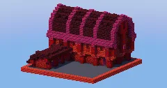 Nether Medieval Barn — Minecraft Build by LeonisBuilds (1)