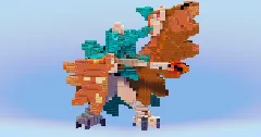 Decidueye from Pokemon — Minecraft Build by LeonisBuilds (2)