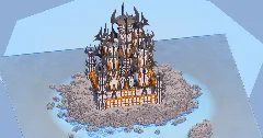Pale Oak Fantasy Castle 400x400 Blocks Fully Built Map download (Diamond Tier+ Patreon Exclusive) — Minecraft Build by LeonisBuilds (3)