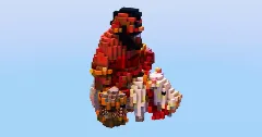 Hog Rider from Clash of Clans — Minecraft Build by LeonisBuilds (2)