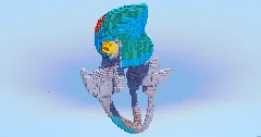 Azelf — Minecraft Build by LeonisBuilds (2)