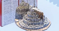 Minas Tirith — Minecraft Build by TheBibleOfBuilding (3)